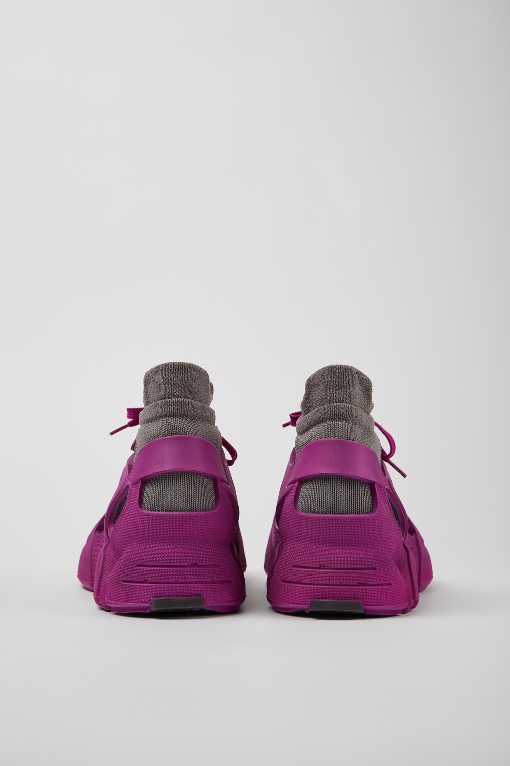 Purple caged sneakers - 3