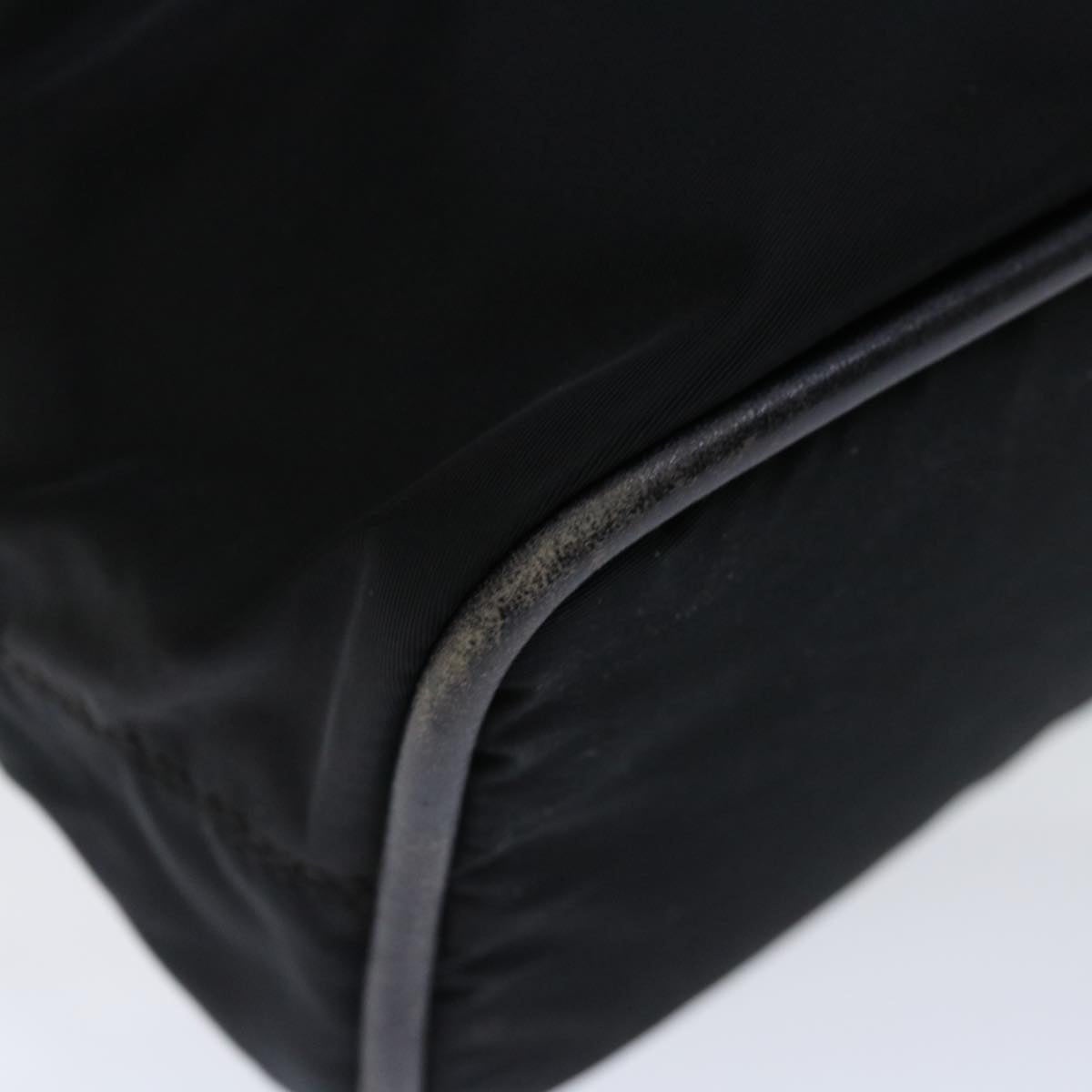 CELINE Hand Bag Nylon Black - 14