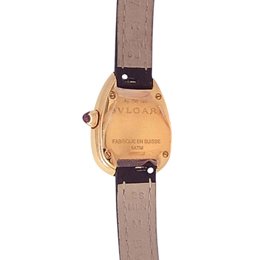 Pre-owned Bvlgari Serpenti Quartz Diamond Red Dial Ladies Watch 102730 - 5