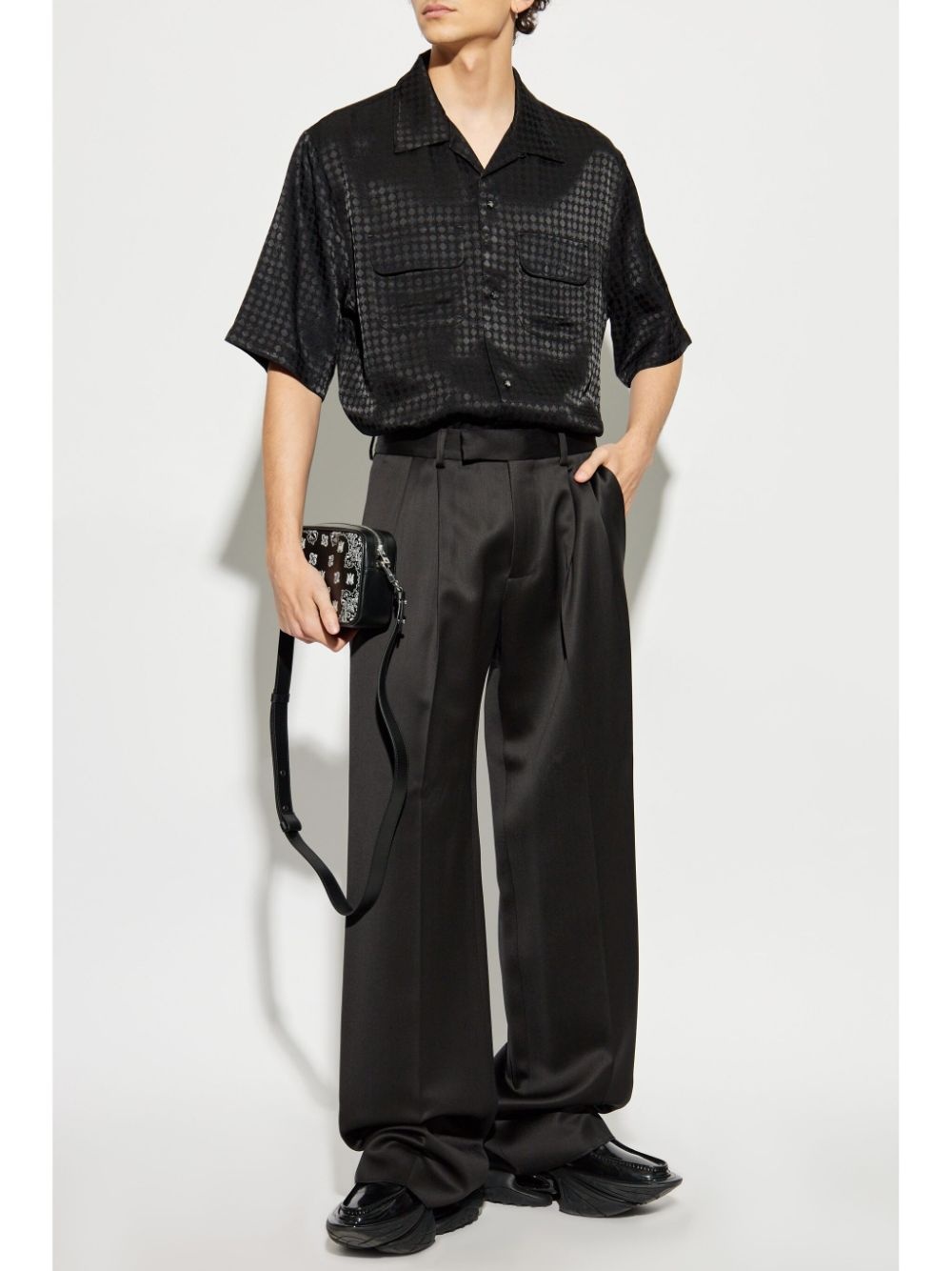 monogram short-sleeve shirt - 2