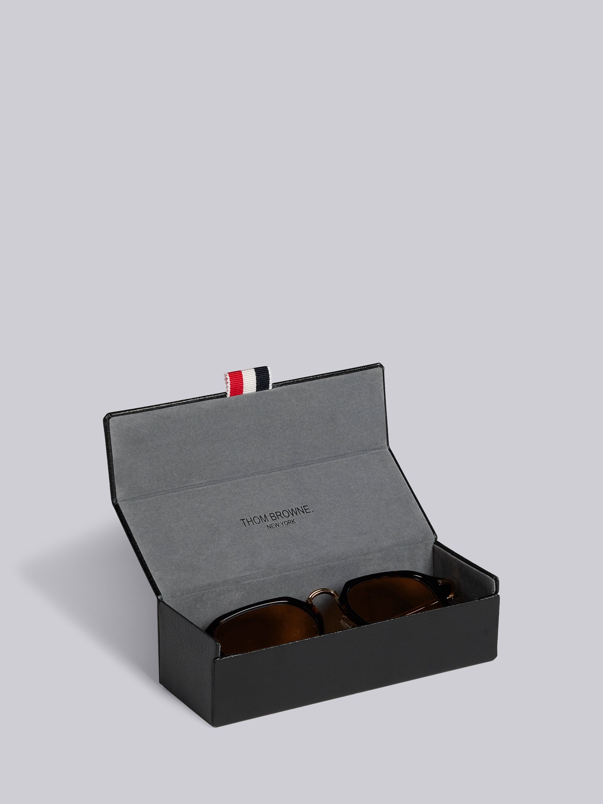 TB423 - Tortoise And White Gold Clubmaster Sunglasses - 5