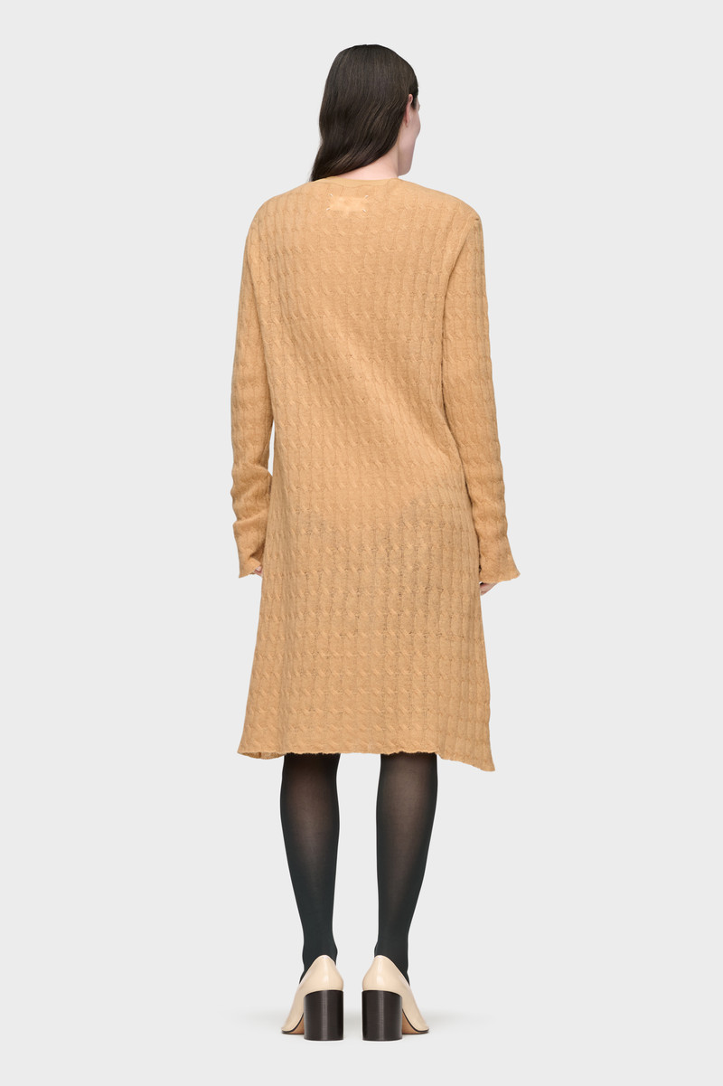 Wool Cashmere Knit Midi Dress 4
