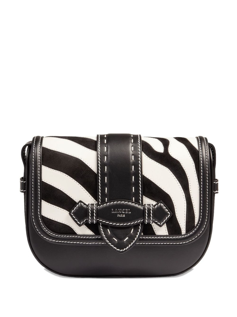 Sienna zebra-print flap bag 1