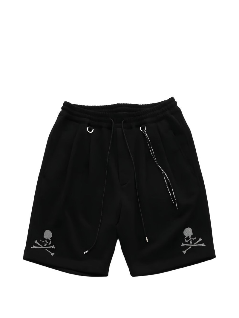 MJ skull print shorts 1