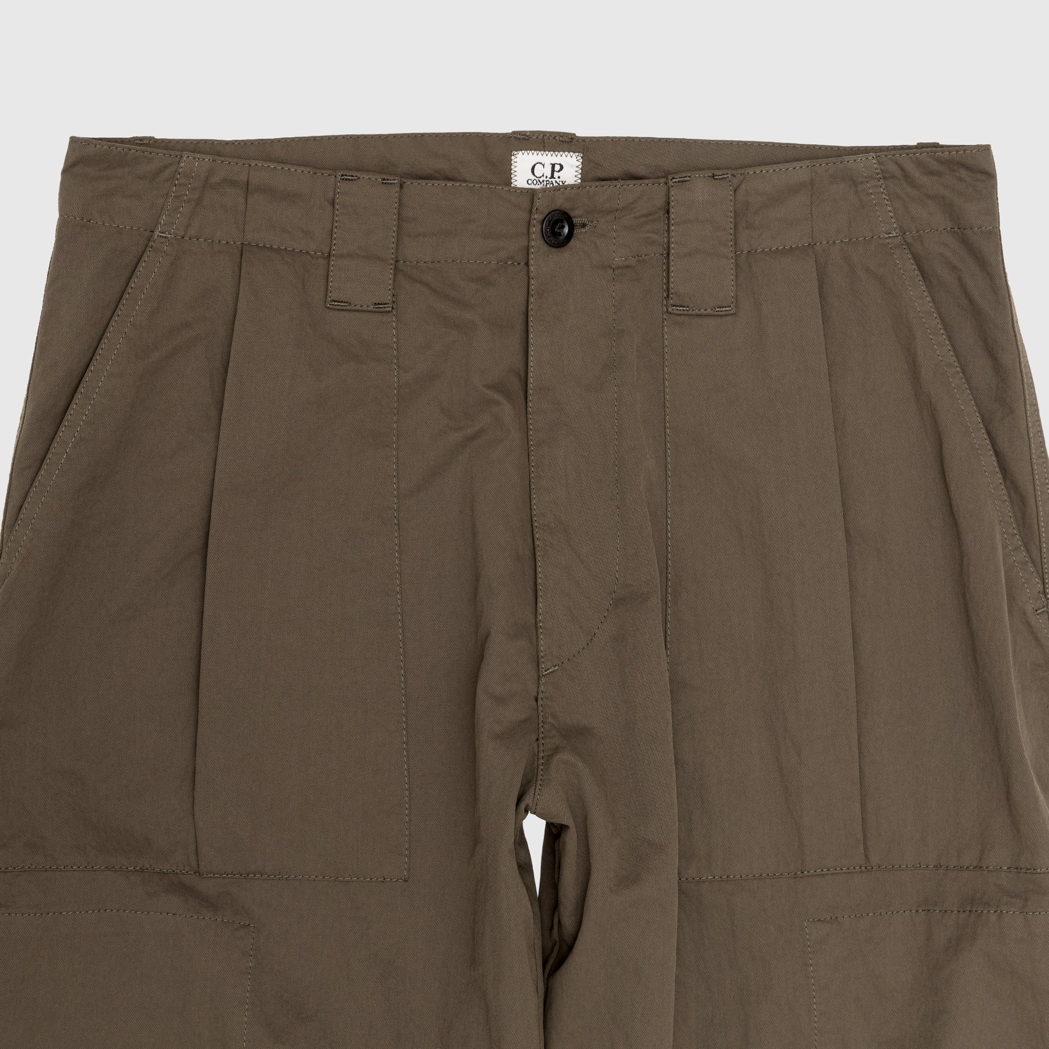 DIAGONAL FLATT NYLON LOOSE PANTS - 3