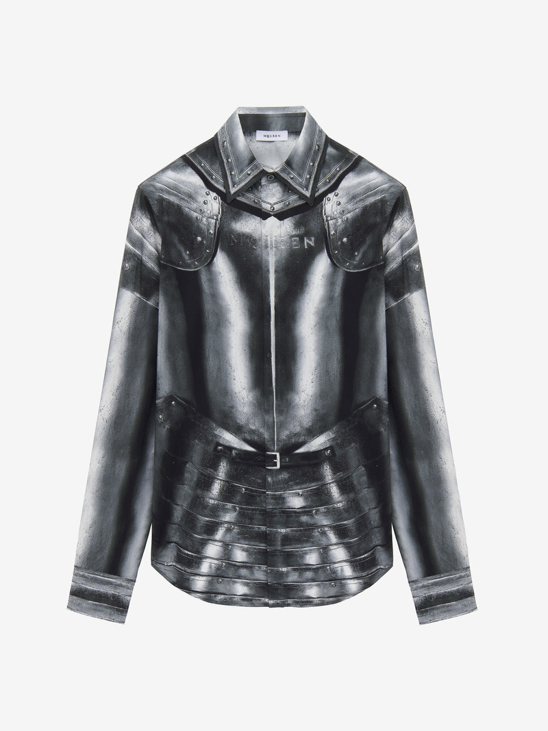 Armour Print Poplin Shirt 1