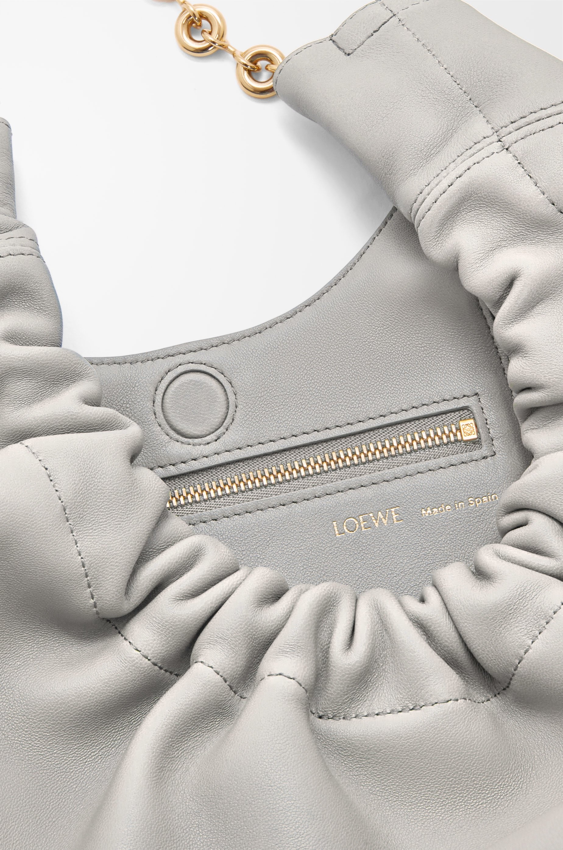 Small Squeeze bag in mellow nappa lambskin - 10