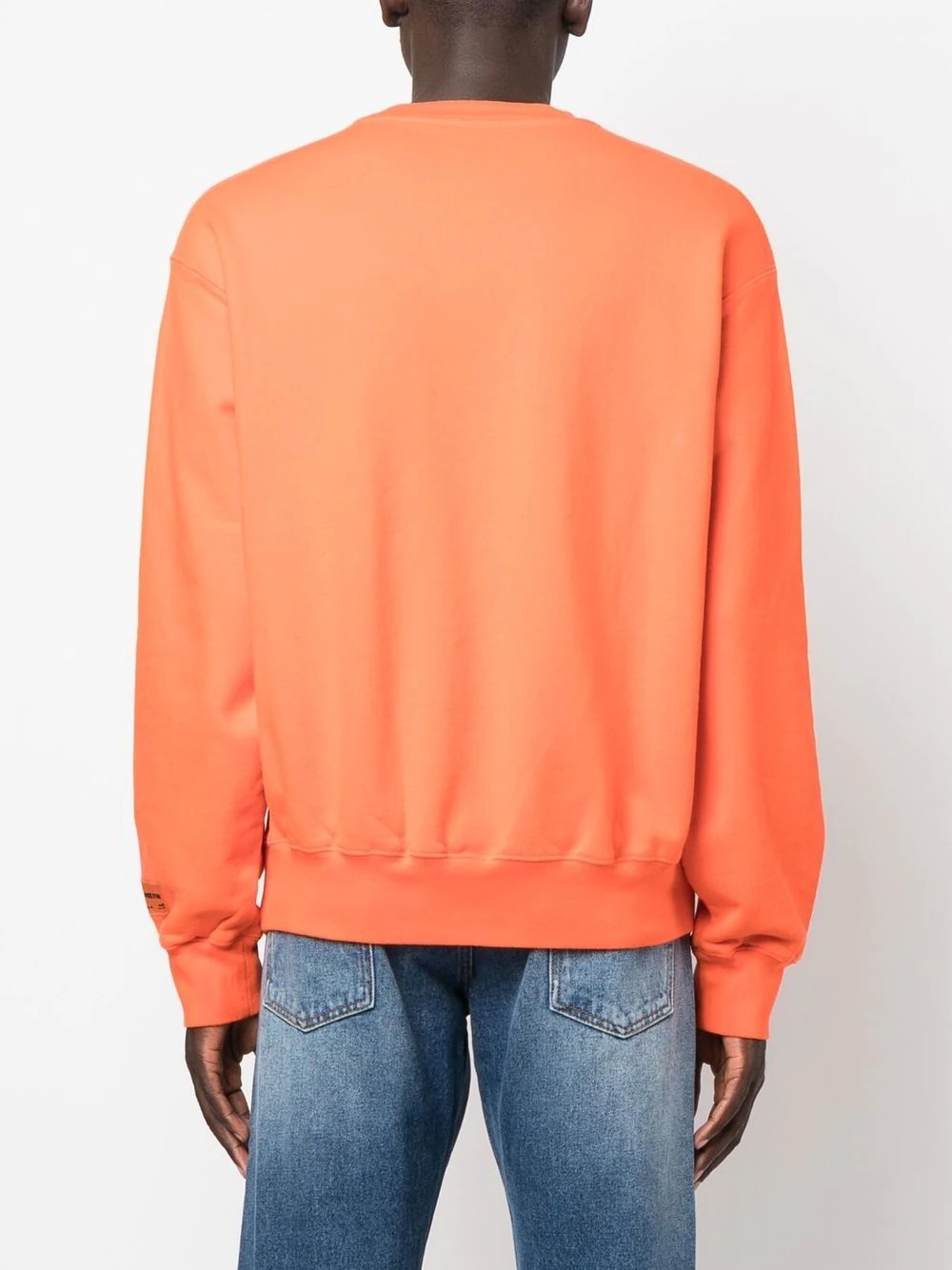 logo-print long-sleeved jumper - 4