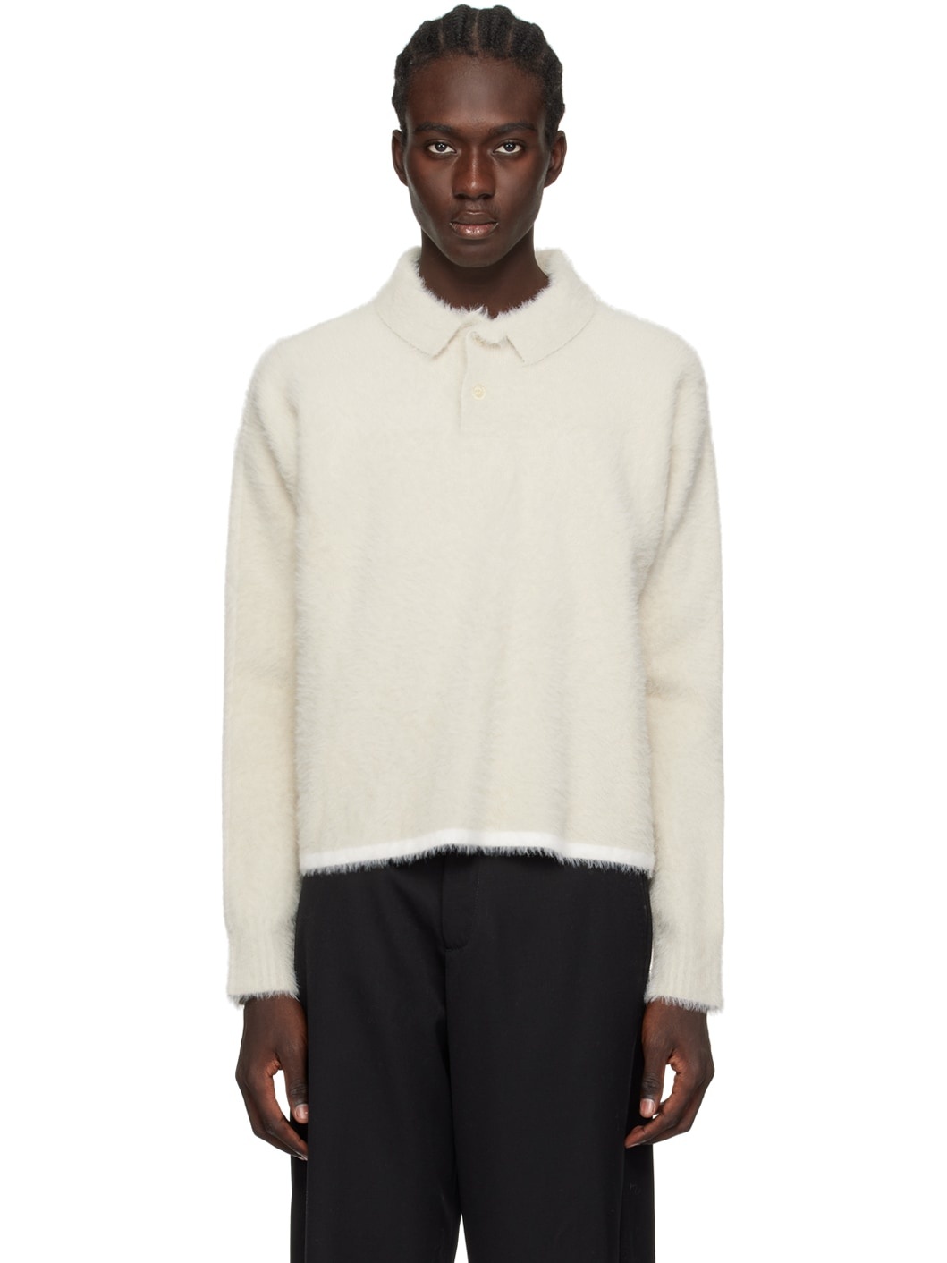 Off-White Le Papier 'Le Polo Neve' Polo - 1