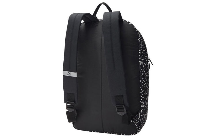 PUMA Originals Backpack 'Black White' 077353-04 - 2