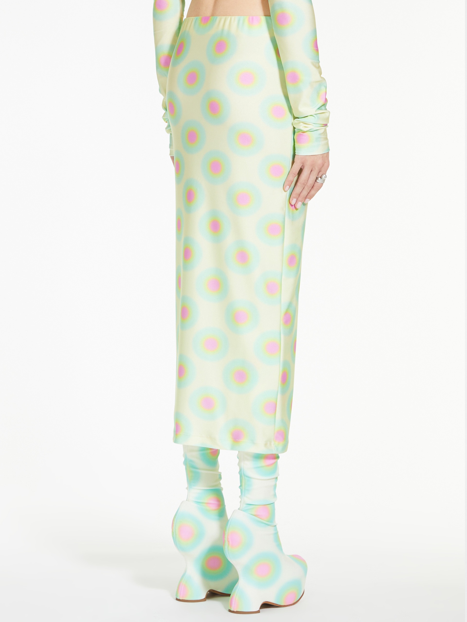 GESTRO Printed Lycra skirt - 4