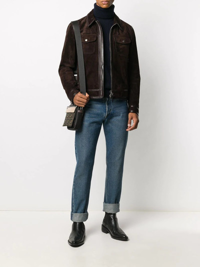 TOM FORD multi-pocket zipped jacket outlook