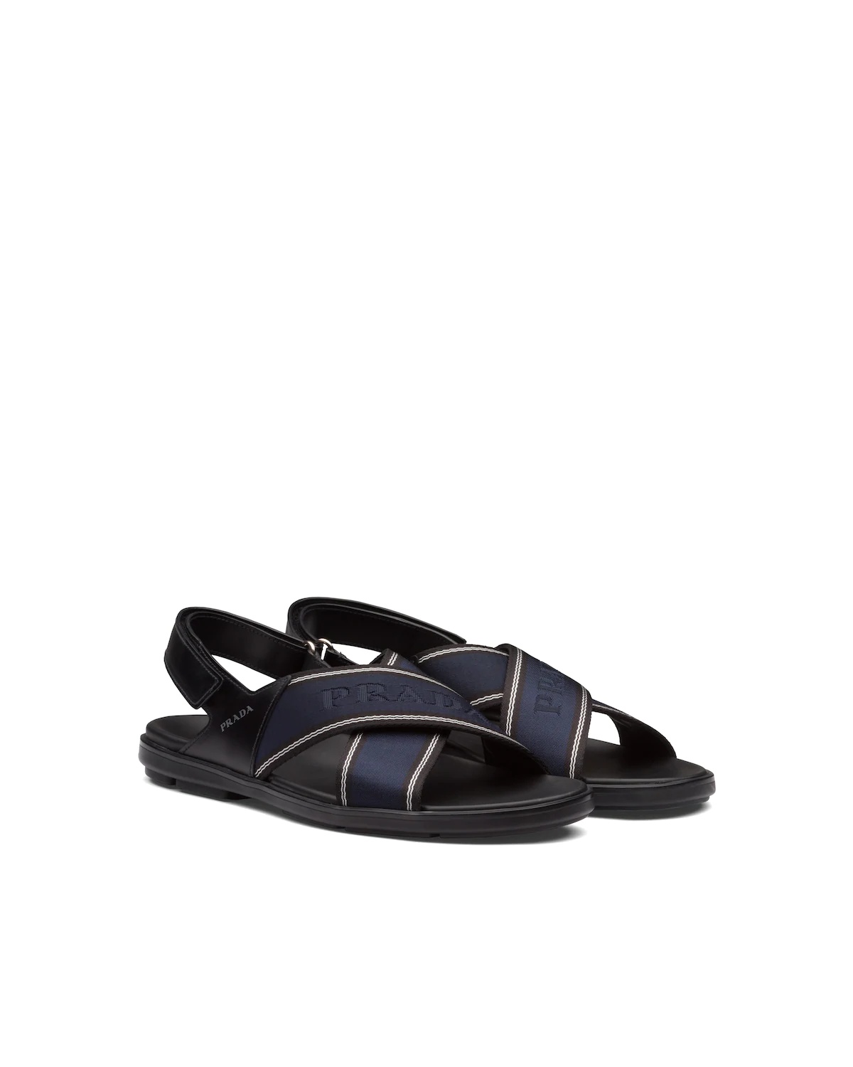 Brushed rois leather sandals - 1