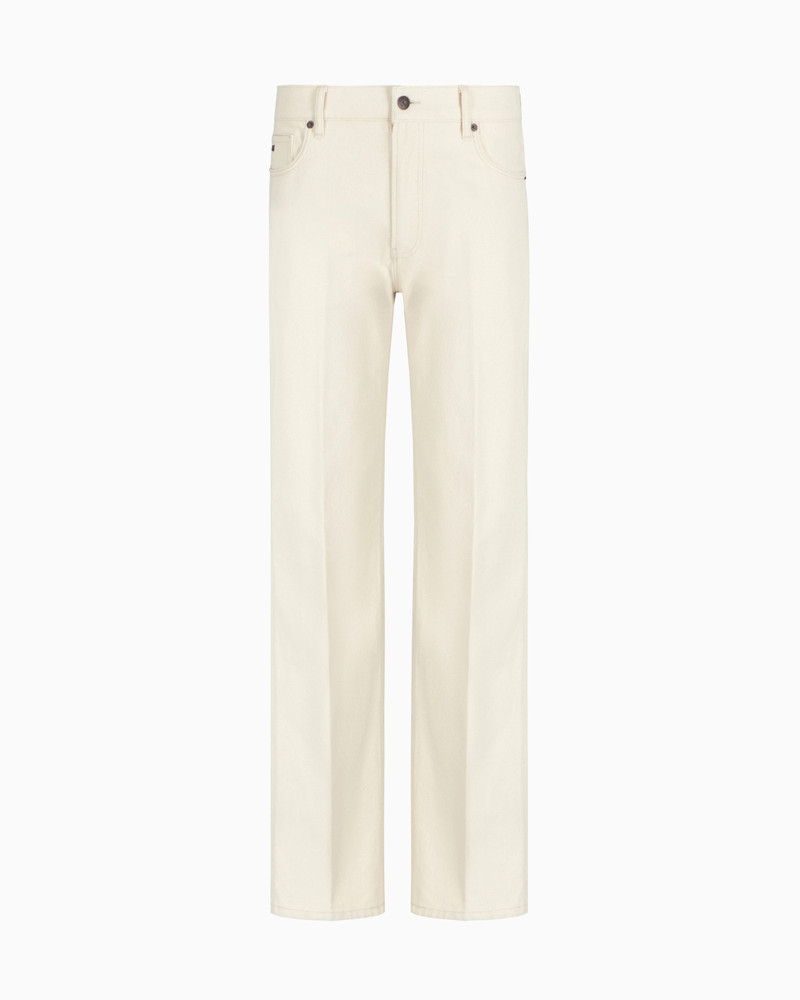 J76 STRAIGHT-FIT, BULL DENIM JEANS 1