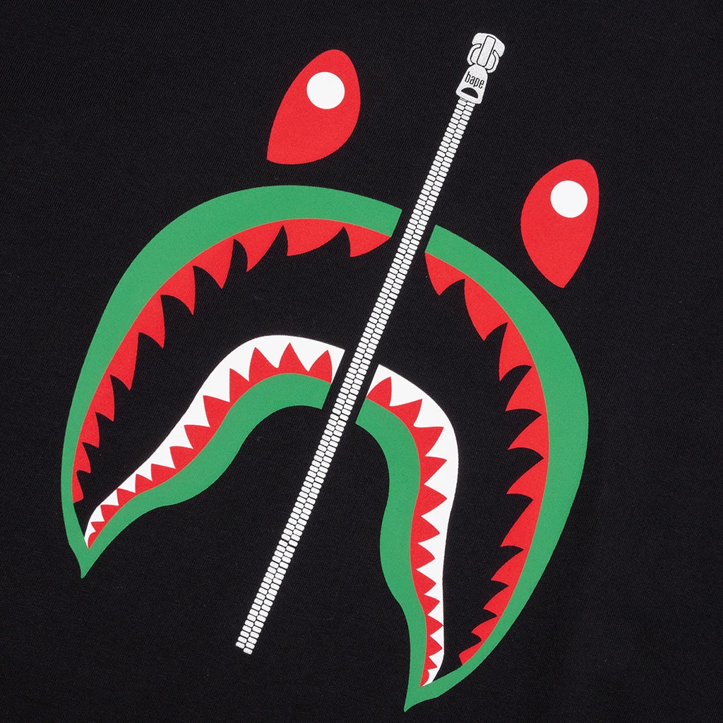 SHARK TEE ITALY - BLACK - 3