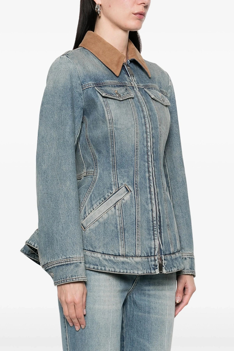 Alexander McQueen Denim jacket outlook