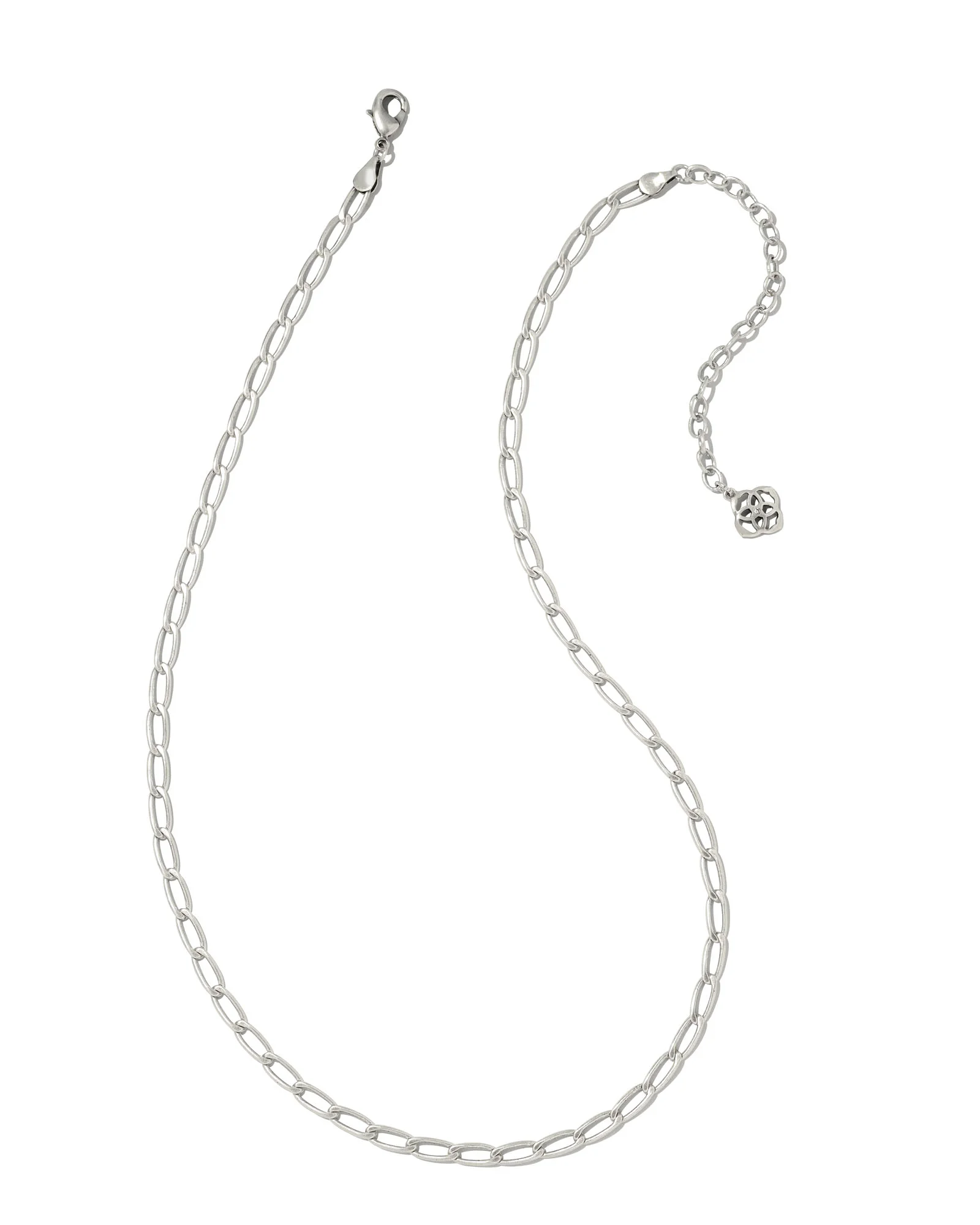 Merrick Chain Necklace in Vintage Silver - 1