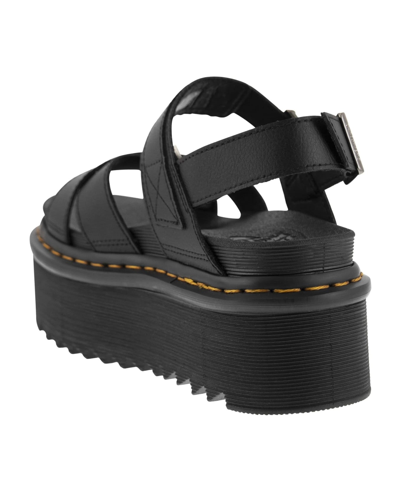 Voss Ii Leather Strap Platform Sandals - 3