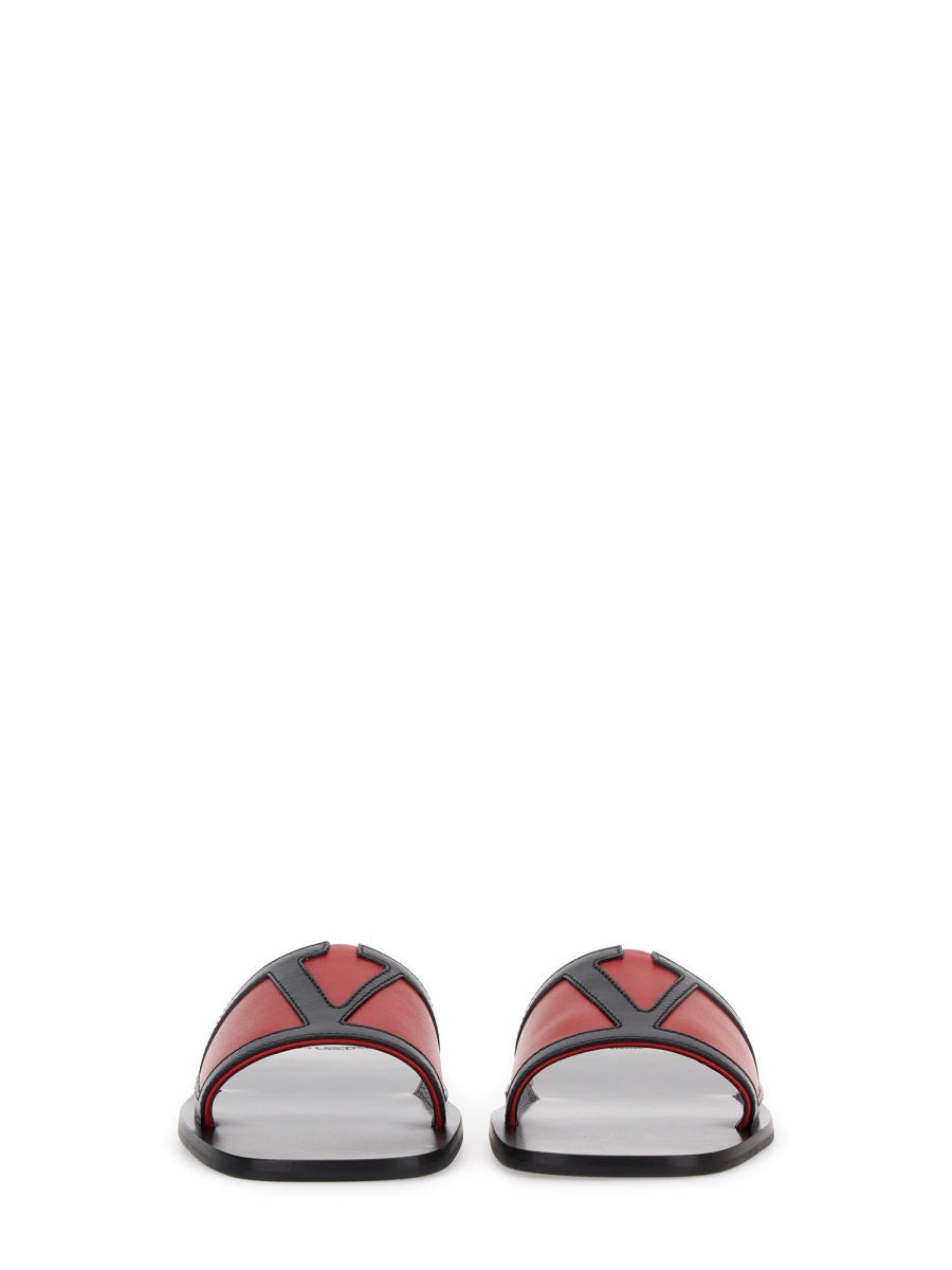 Viva Superstar Slide Sandal In Nappa Leather - 4