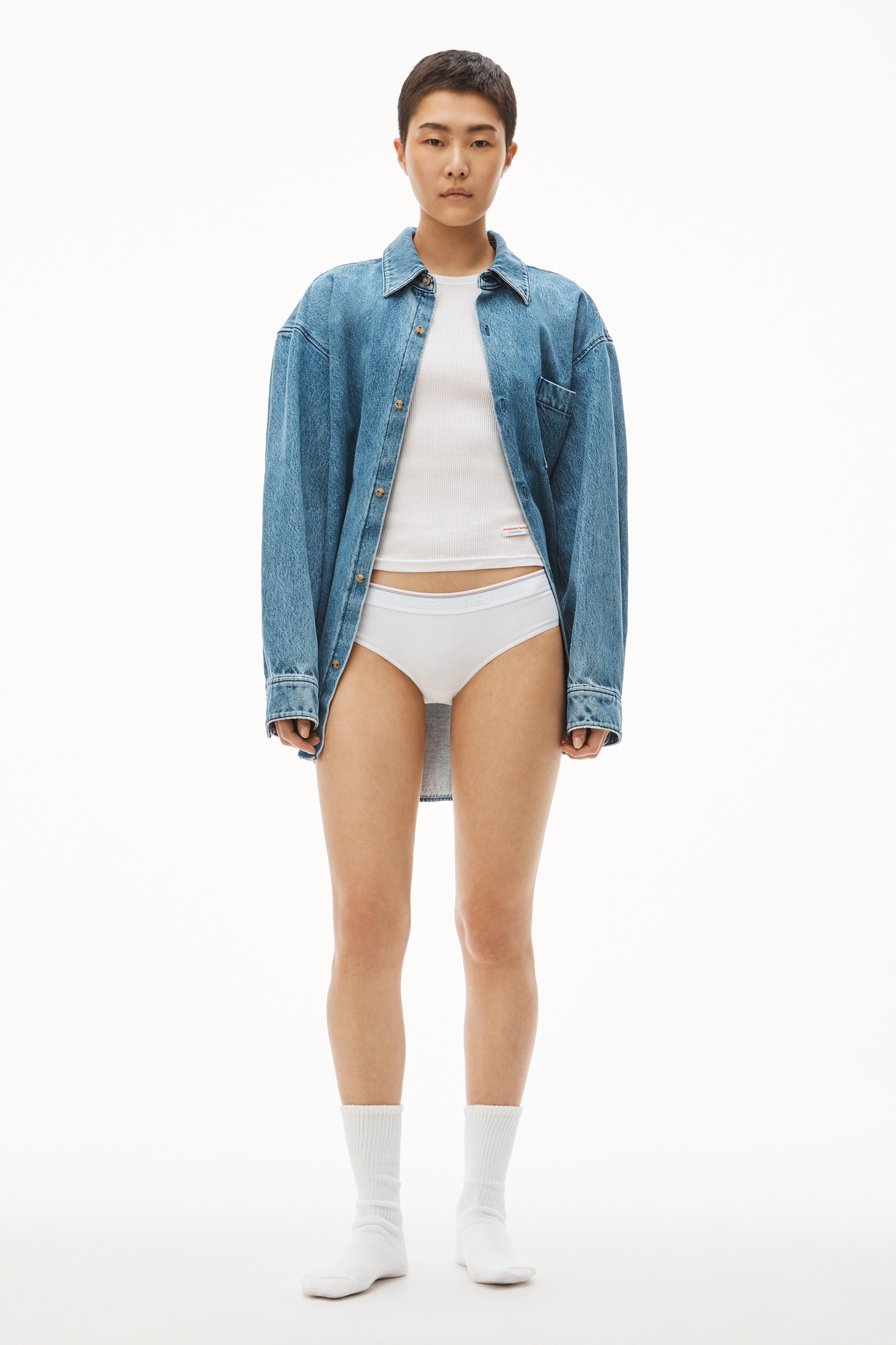 Brief Underwear in Ribbed Jersey - 5