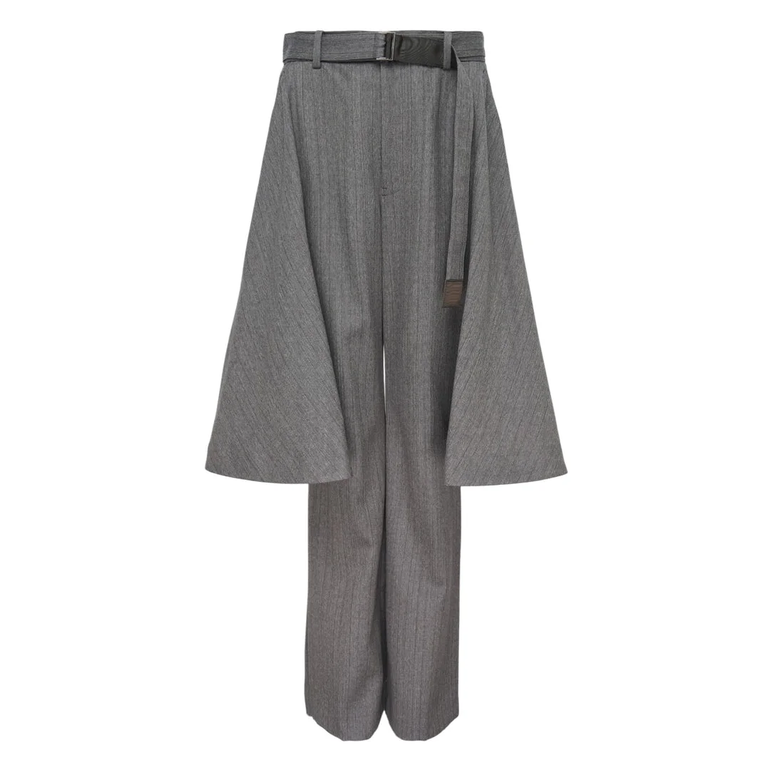 Herringbone Suiting Pants - 1