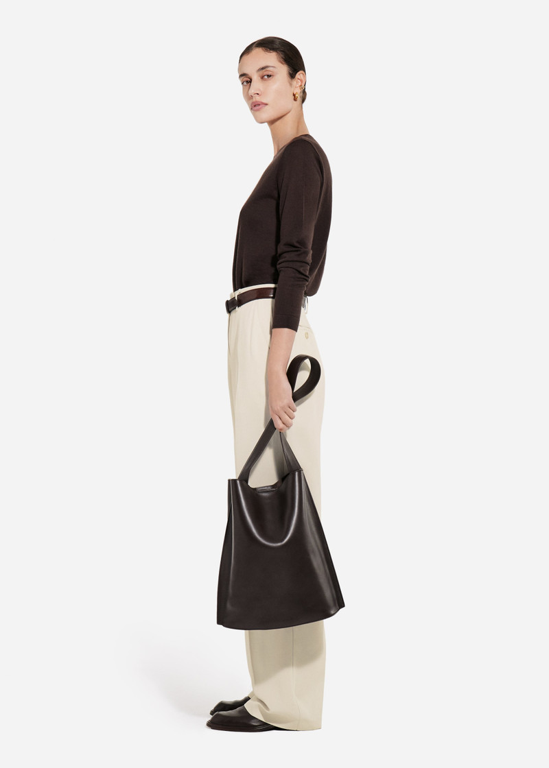 Tailored Straight-Leg Trouser in Viscose Twill 6