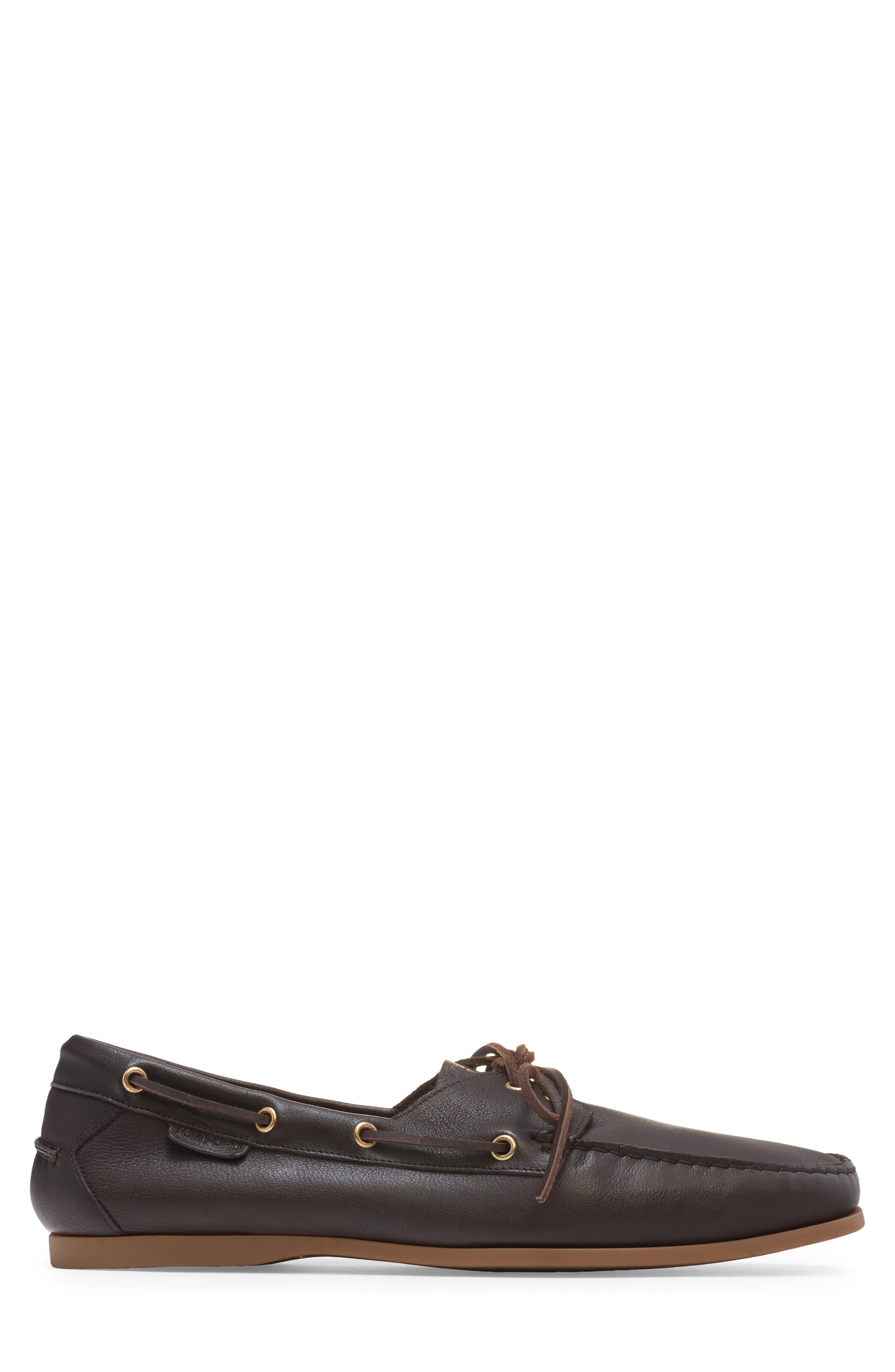 TOM FORD Robin Boat Shoe in 3Ba22 Coffee/Amber at Nordstrom - 3