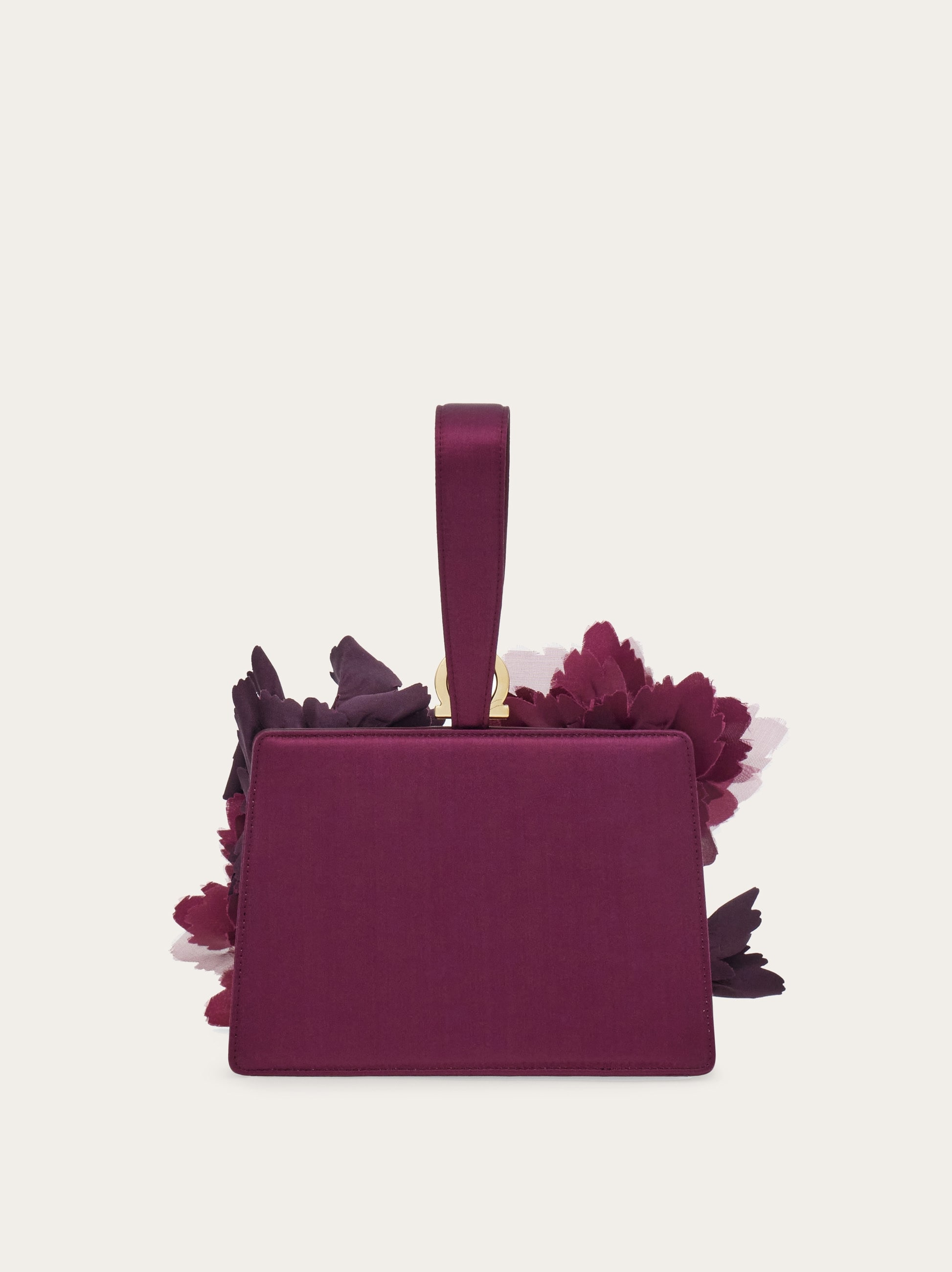 Mini clutch with floral detailing - 4