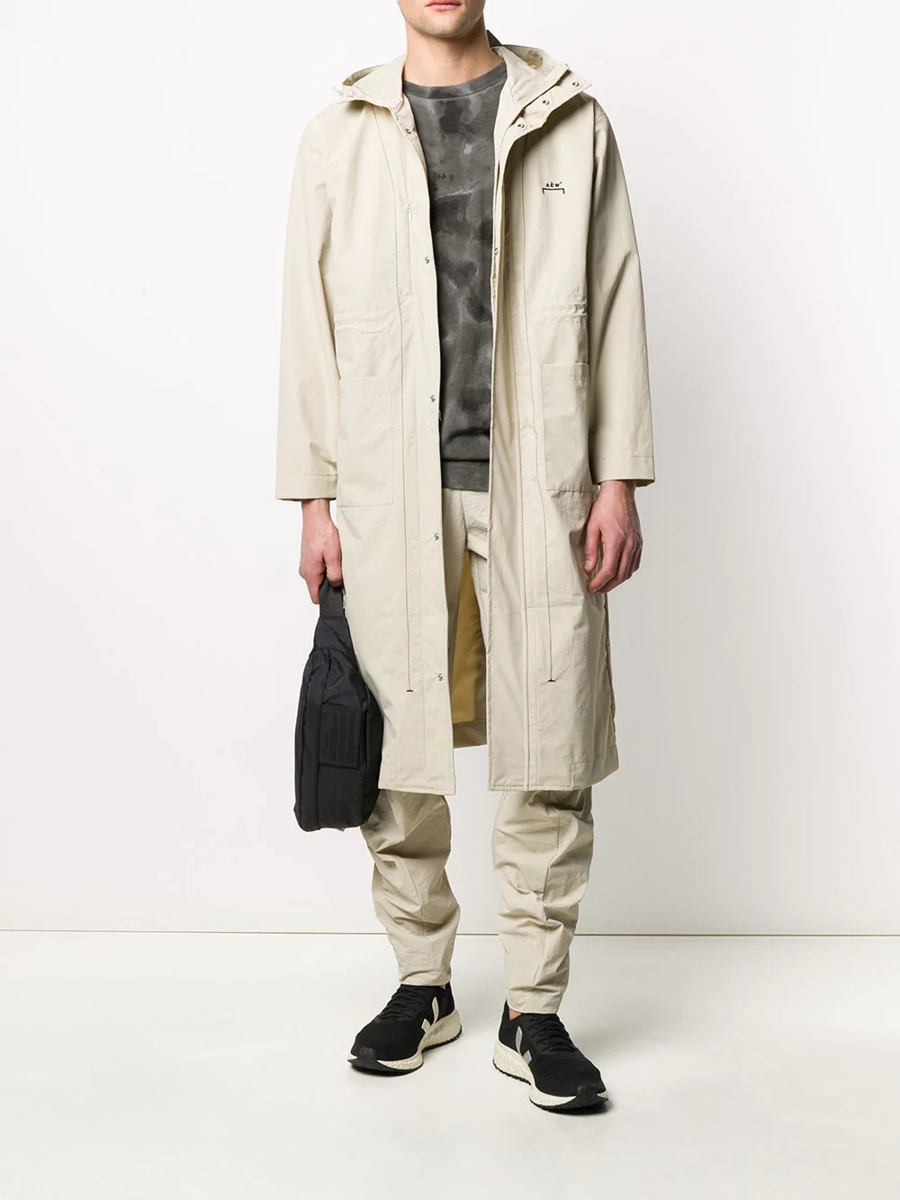 hooded parka coat - 2