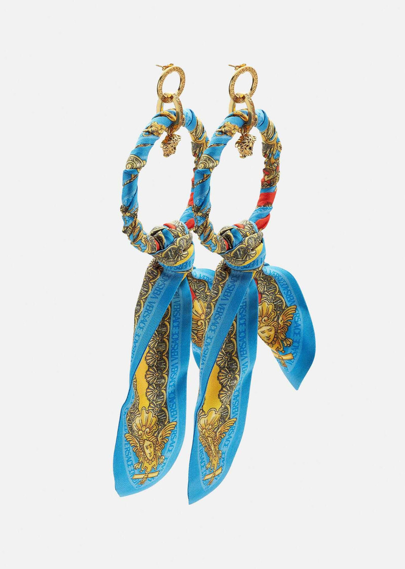 Barocco Goddess Hoop Earrings - 1