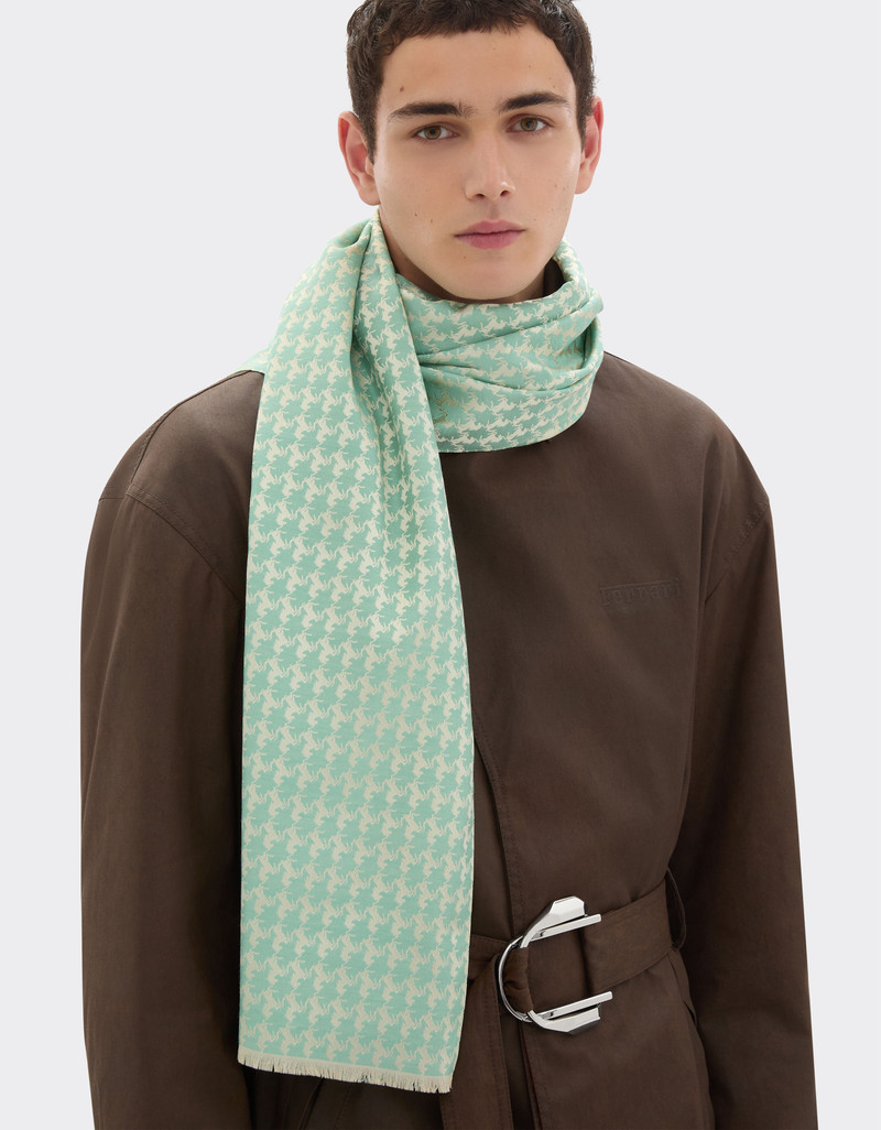Ferrari Wool and silk scarf outlook
