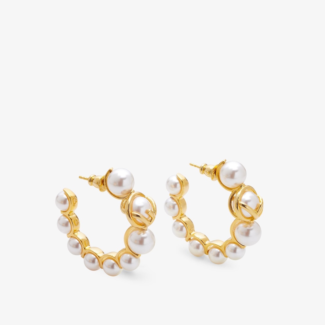F is Fendi Earrings - 1