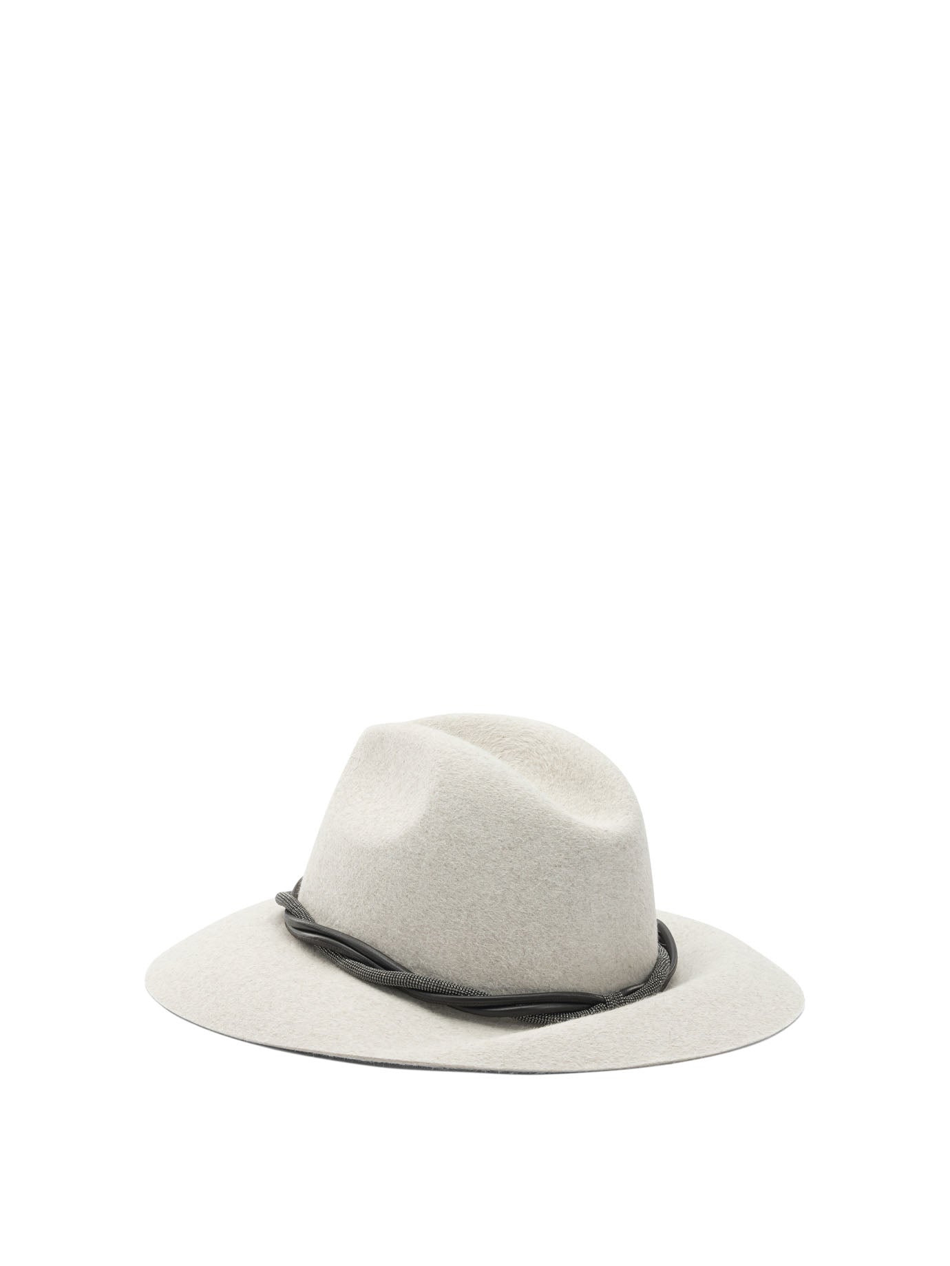 Felt Fedora Hat Hats White - 3