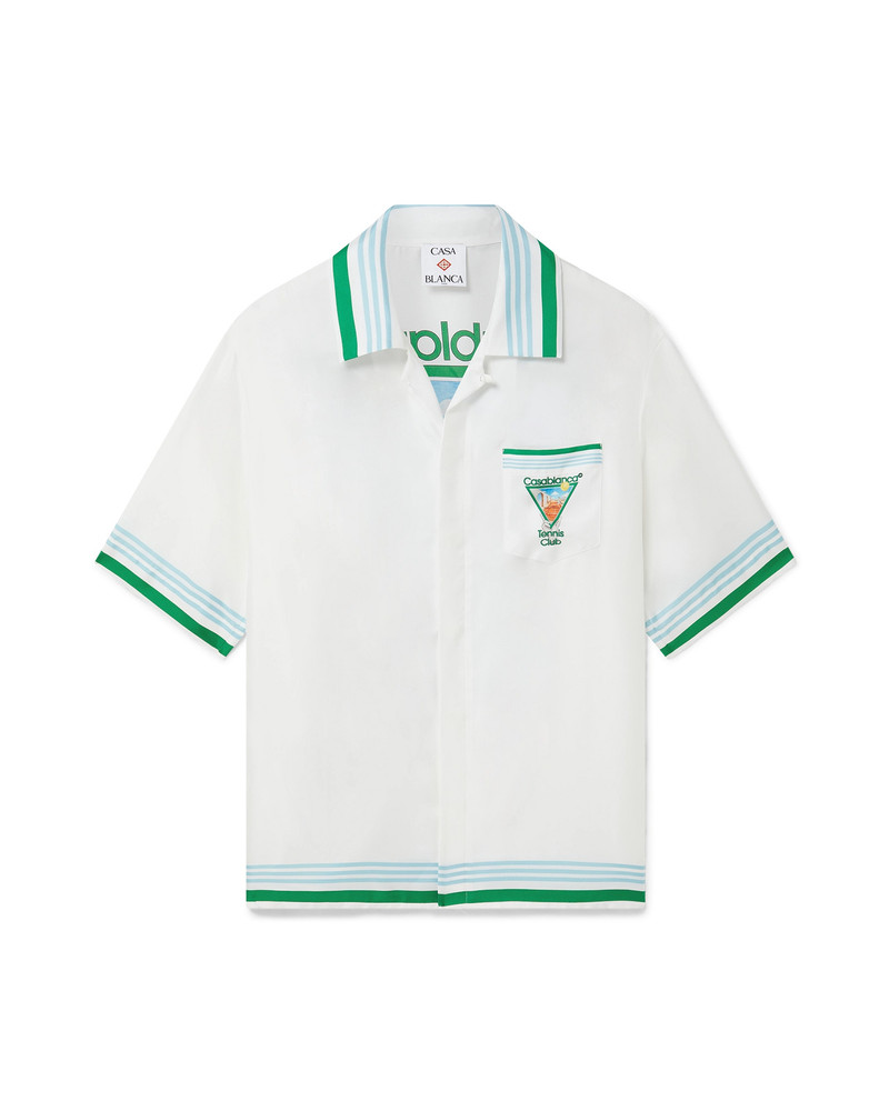 Metaphysical Tennis Icon Silk Shirt | Casablanca Paris 1