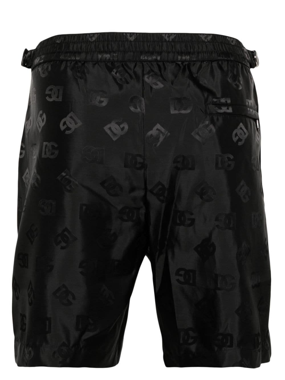logo-print swim shorts - 2