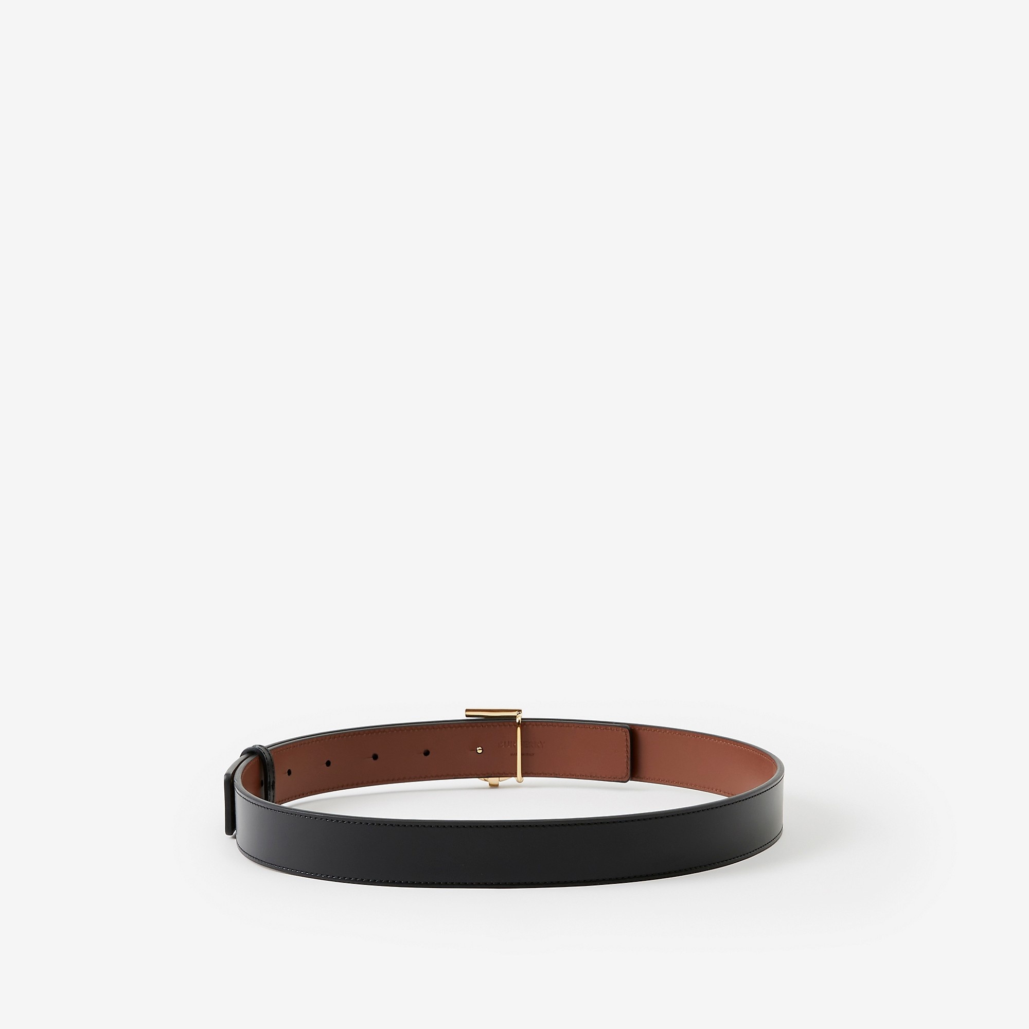 Burberry Reversible Monogram Motif Leather Belt | REVERSIBLE
