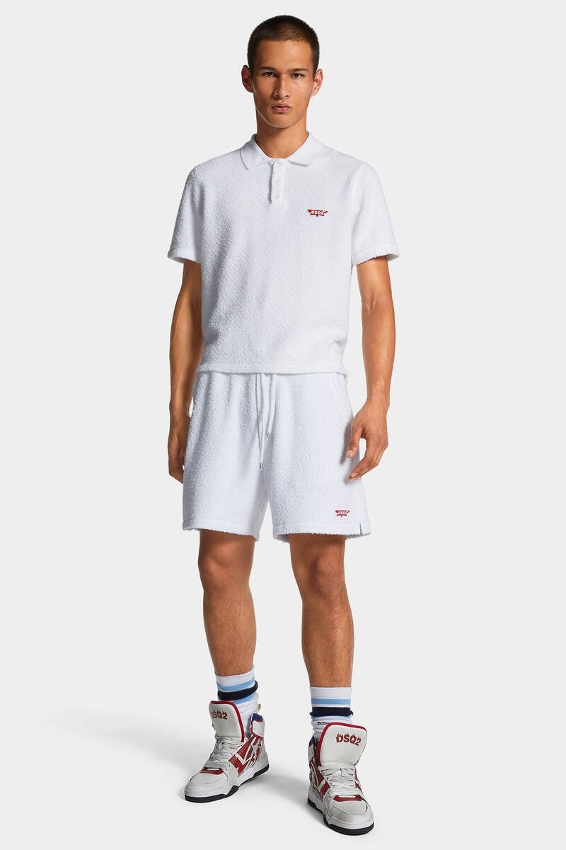 DYED TENNIS FIT POLO SWEATSHIRT - 6