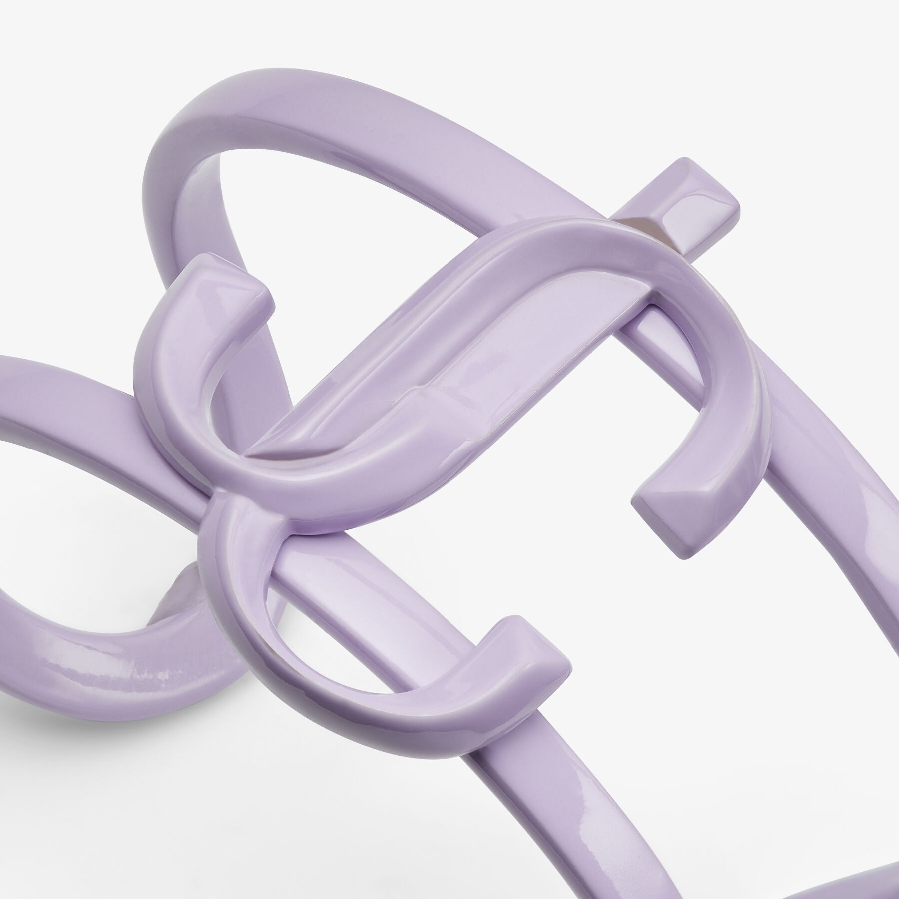 JC Monogram Cuff
Wisteria Metal with Enamel-Finish Monogram Cuff - 4