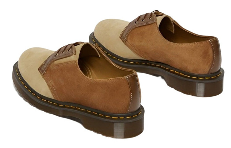 Dr. Martens Dr. Martens 1461 Made in England Suede Oxford Leather Shoes 'Brown' 27511795 outlook