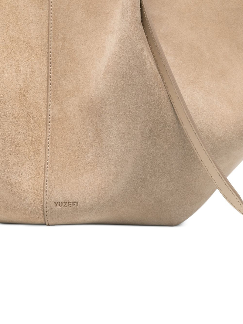 large Mochi suede shoulder bag 4