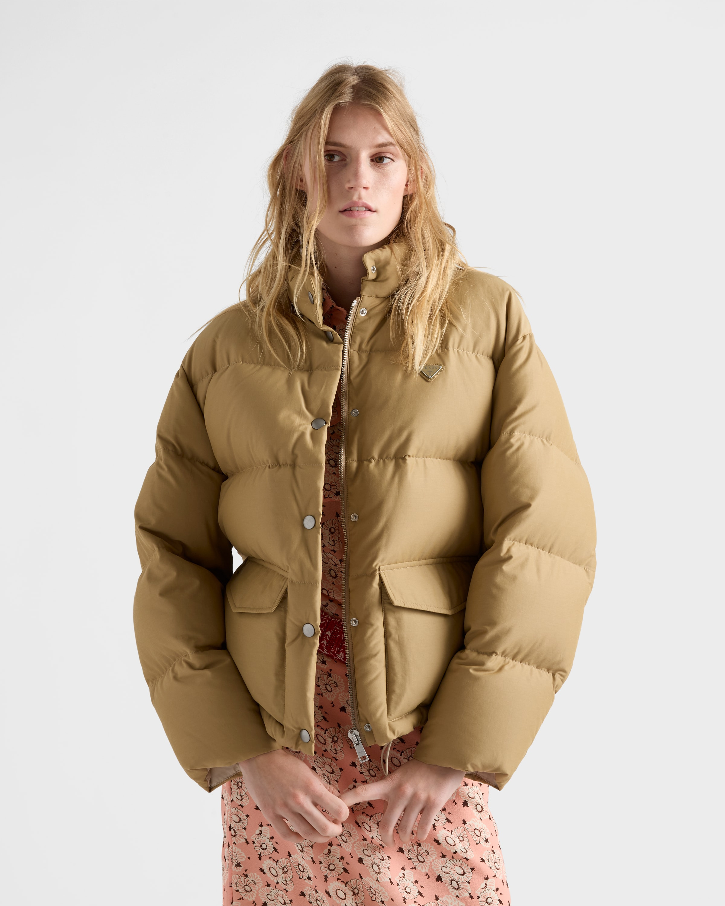 Medium-weight technical fabric down jacket - 4