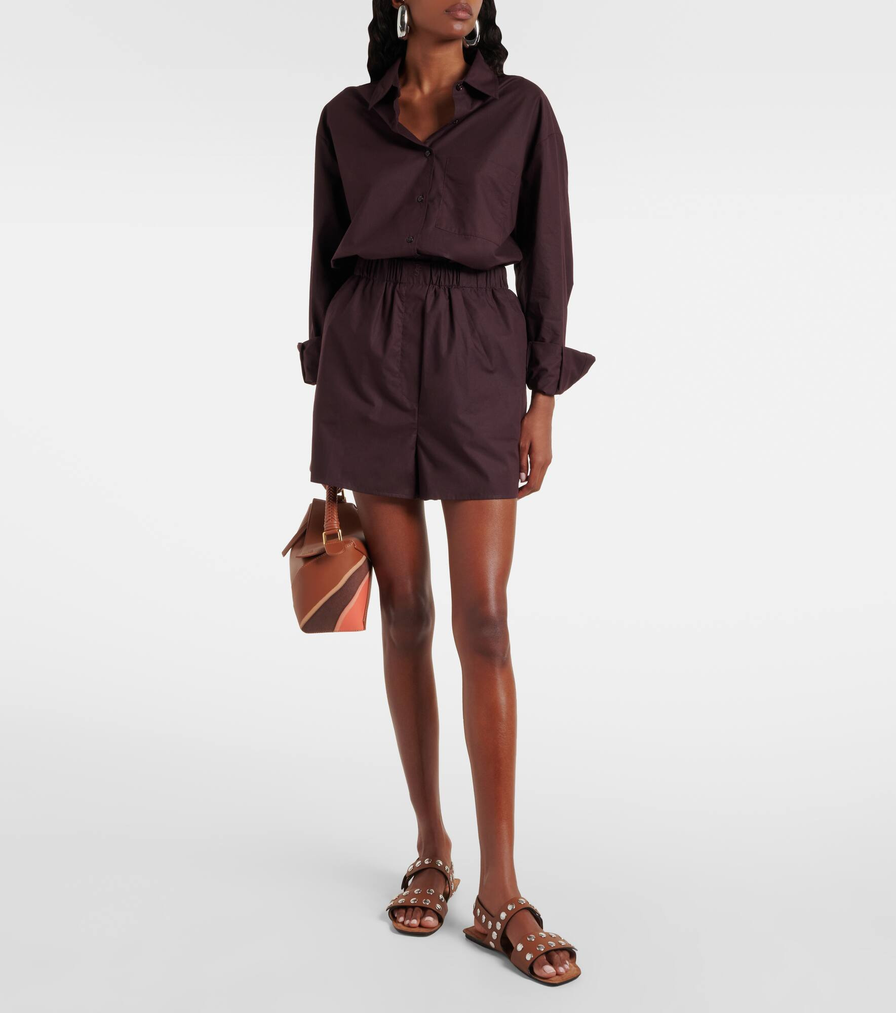 Lui cotton poplin shirt - 2