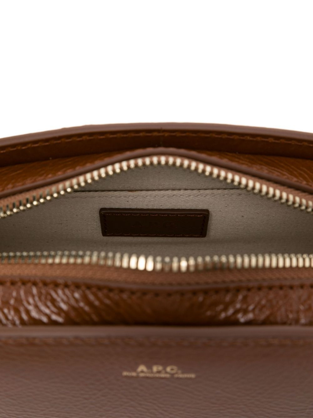 Demi-Lune leather shoulder bag - 5