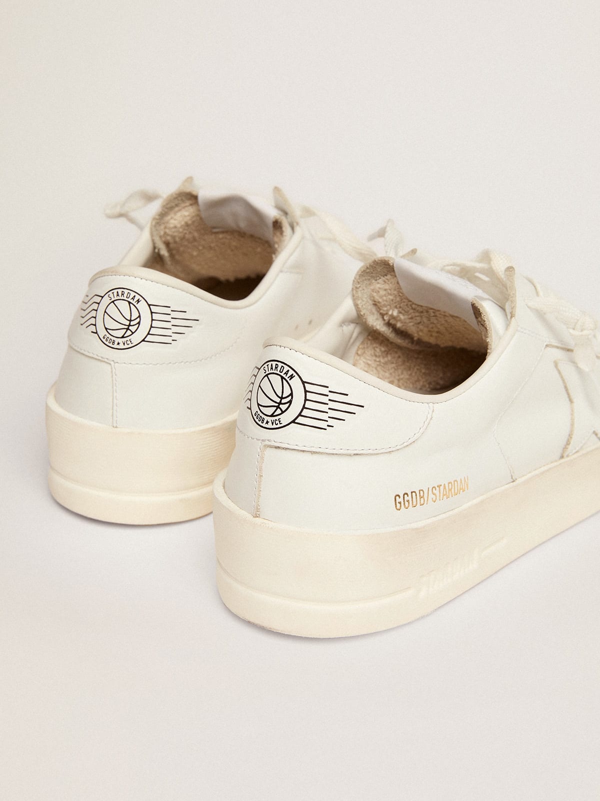 Women’s Stardan sneakers in total white leather - 5