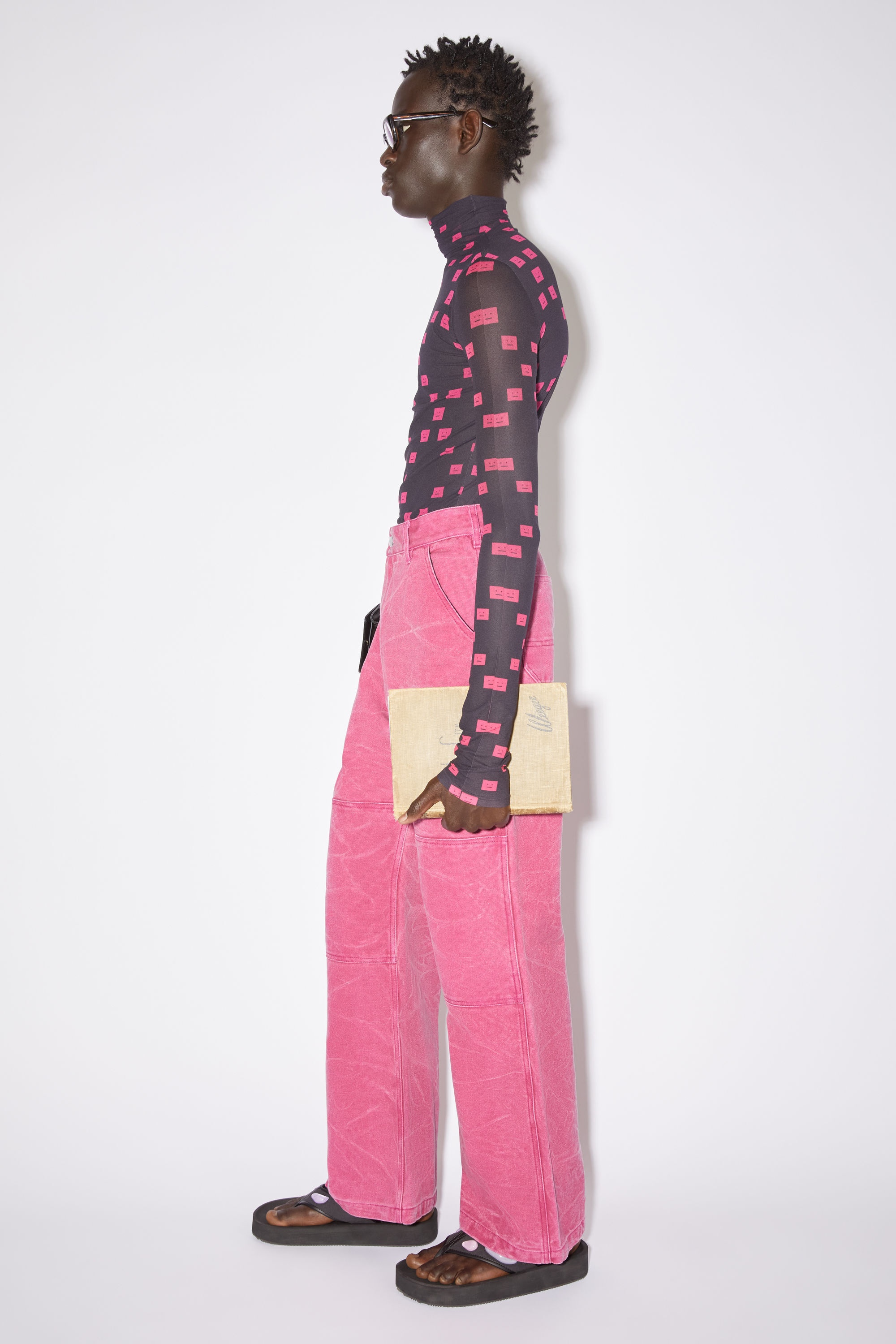 Acne Studios Pink Label Trousers チノパンツ-