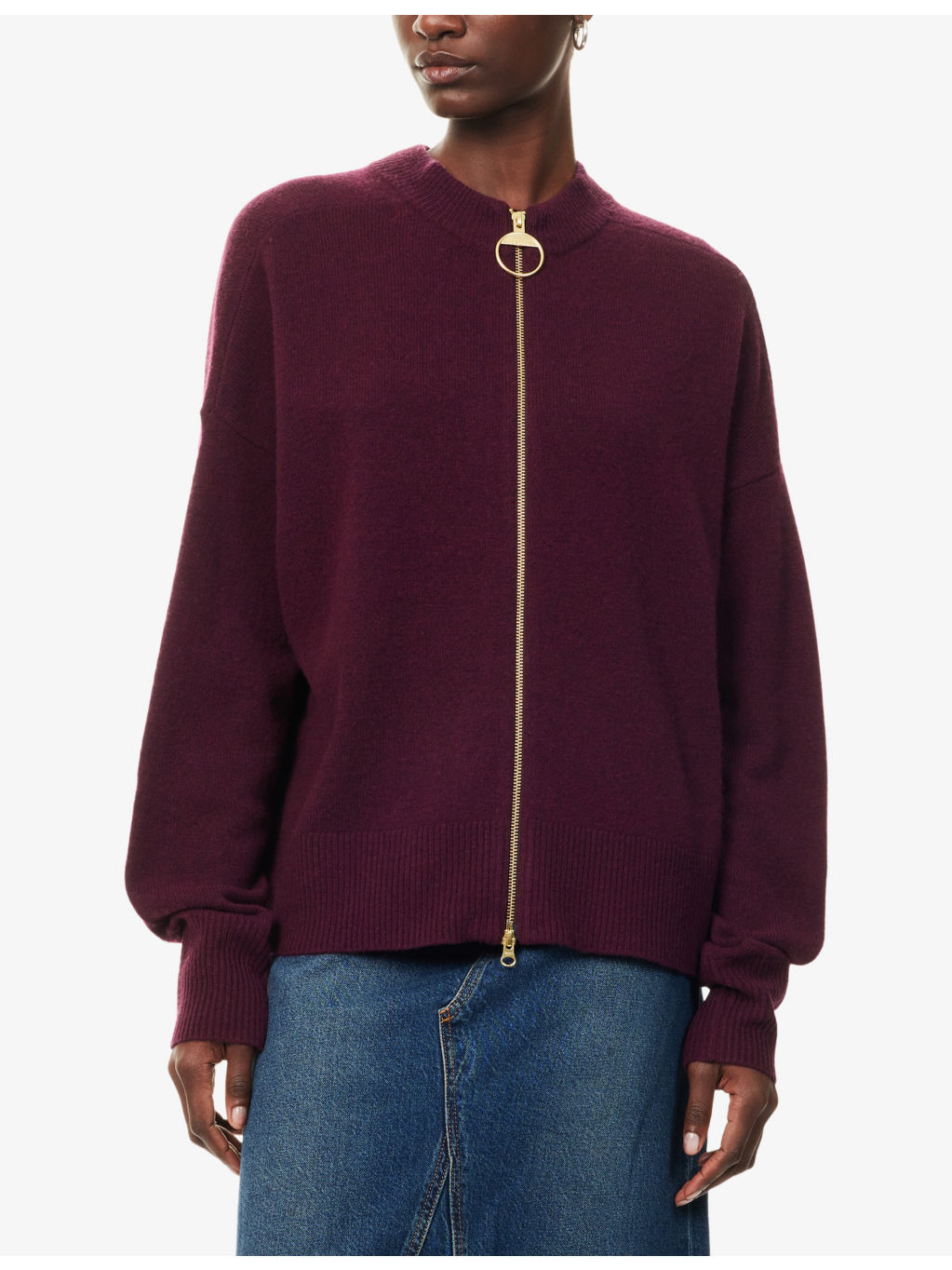 Leonie Round-Neck Wool Jumper - 3
