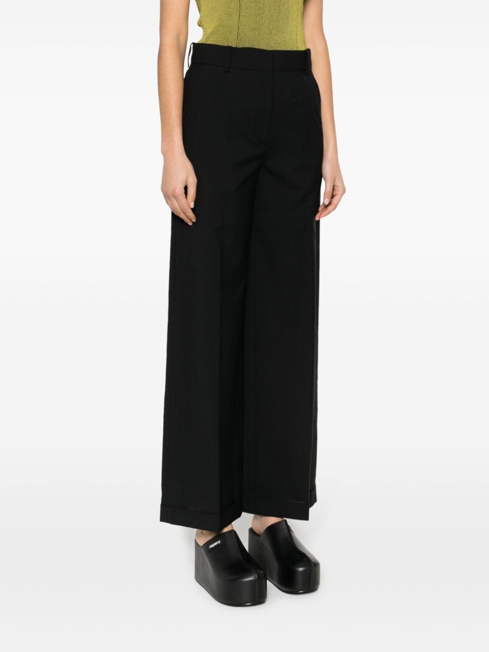 high-waist tailored trousers - 3