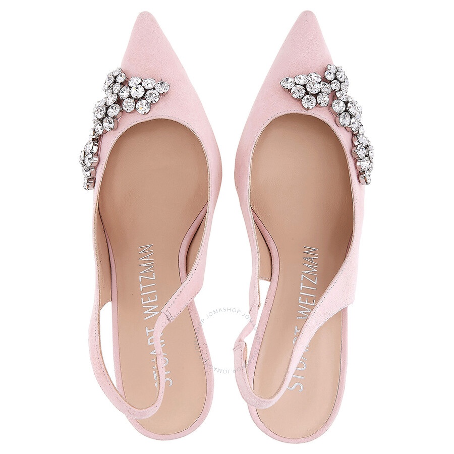 Stuart Weitzman Crystal Fleur 85 Pumps - 3