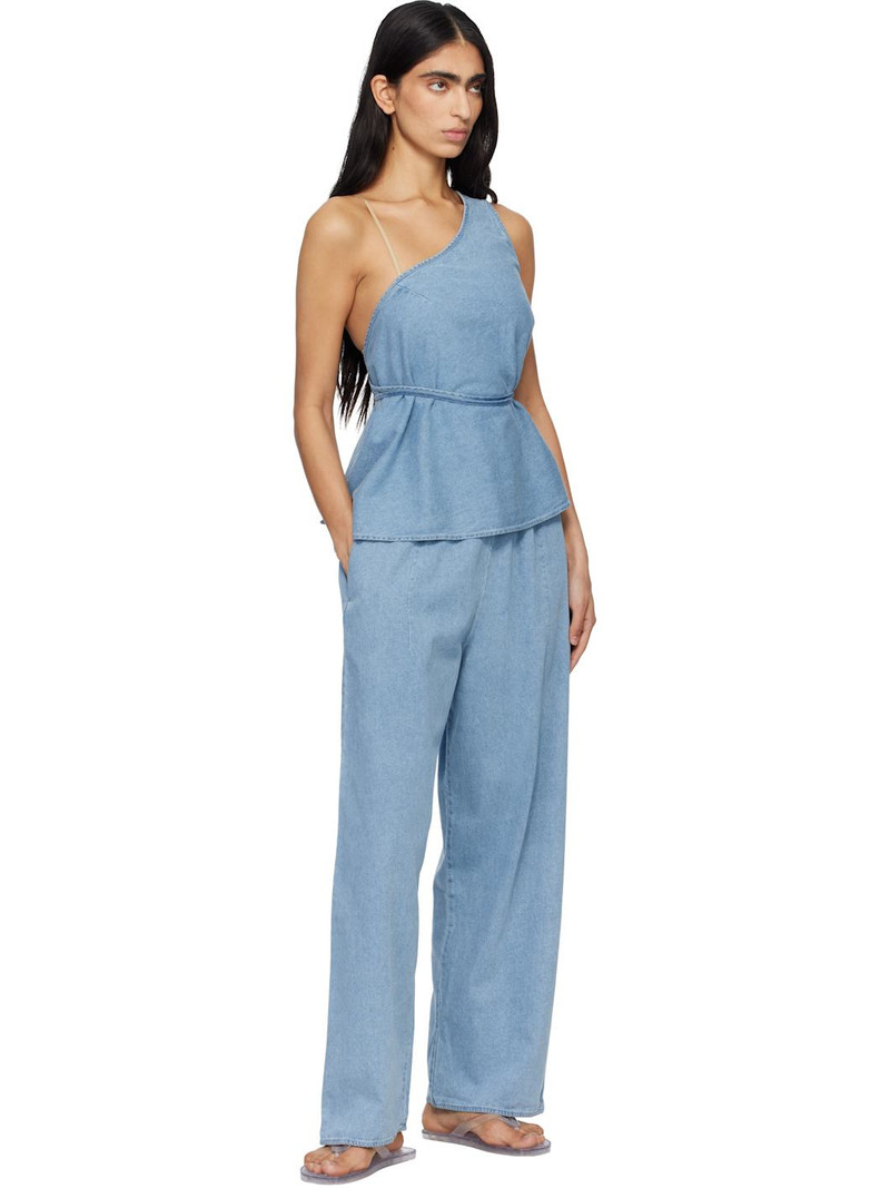 BASERANGE Blue Eye Denim Top outlook