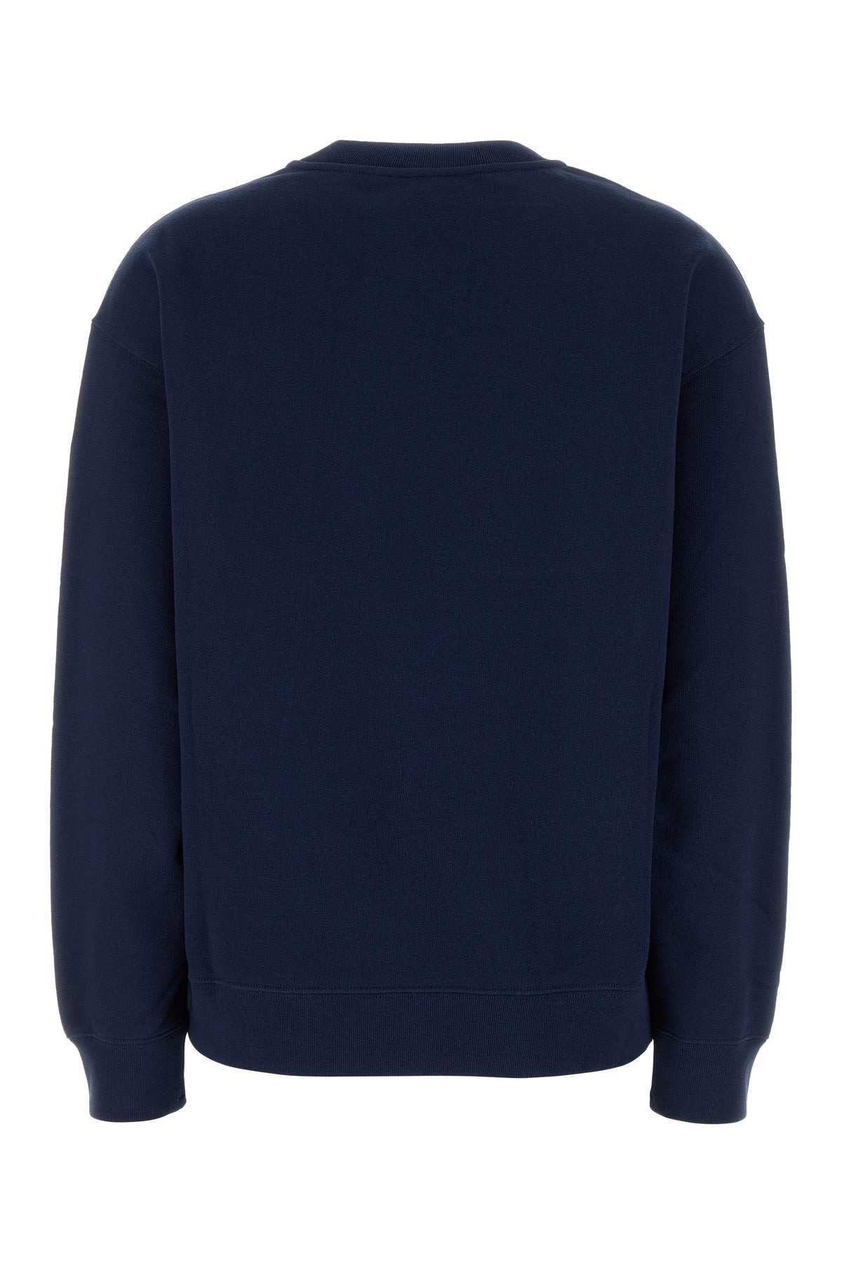 Navy blue cotton sweatshirt - 2